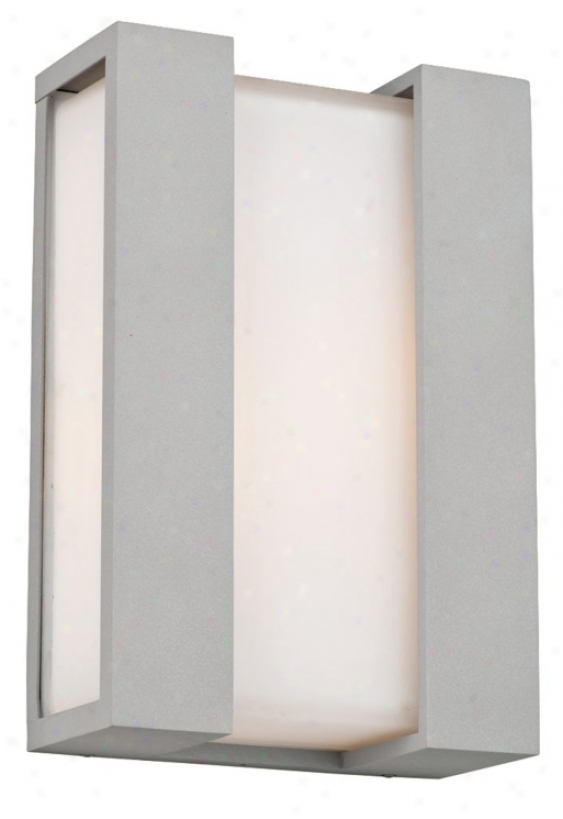 Newport Collection Graphite 15" High Outdoor Wall Light (m1445)