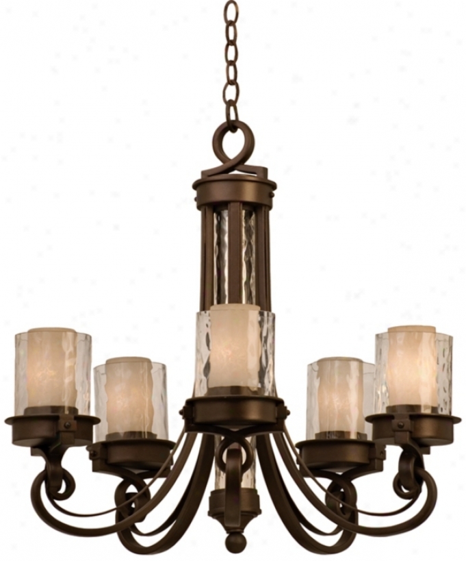 Newport Collection Satin Alloy of copper Chandelier (g8648)