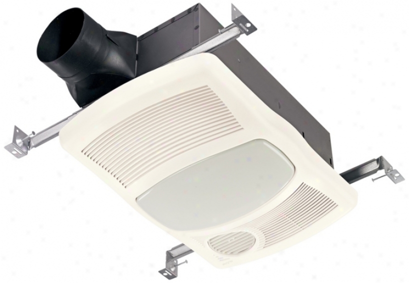 Nutone 100 Cfm Heater And Cfl Liggt Bath Exhahst Blow  (n5294)