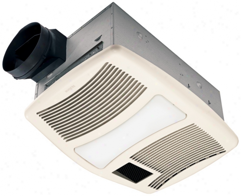 Nutone 110 Cfm Heater And Cfl Light Bath Exhaust Fan (r6209)