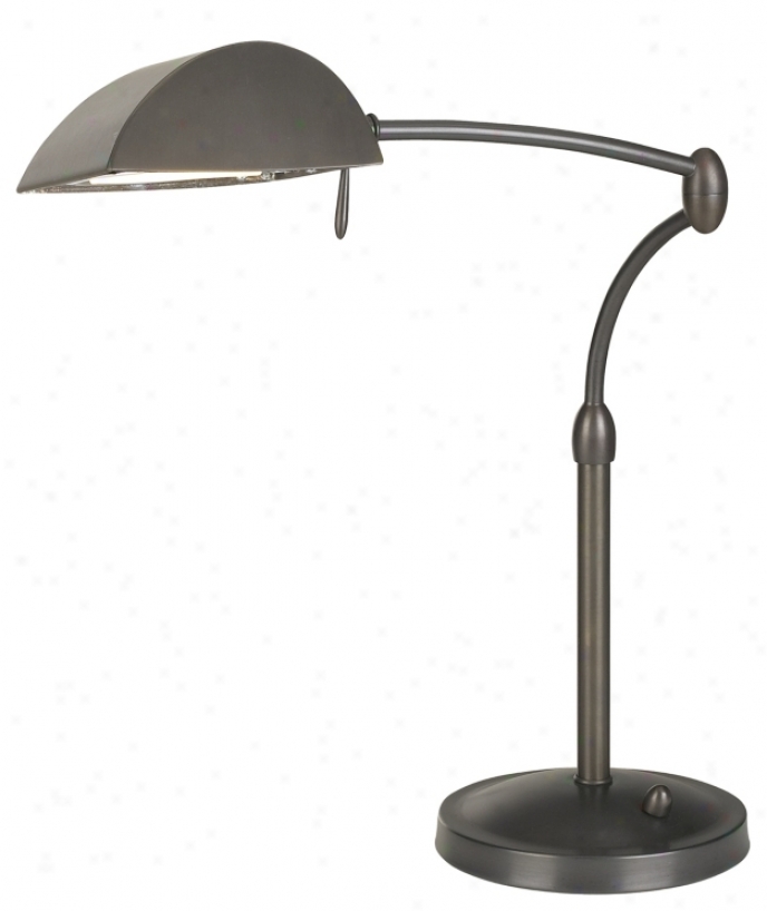 Oil-rubbed Bronze Swing Arm Pharmacy Desk Lamp (42614)
