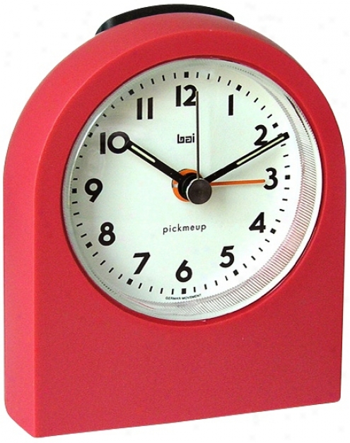Pick-me-up Red Alarm Clock (v8515)
