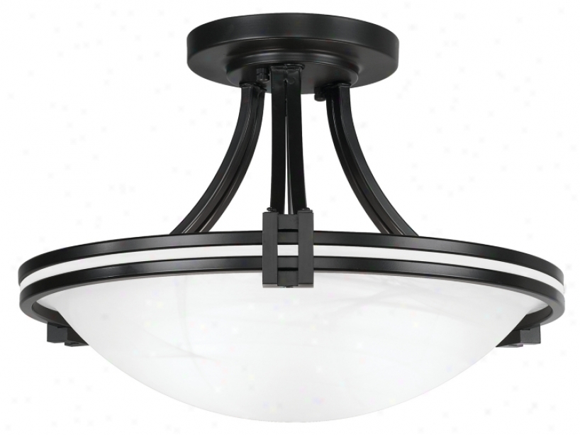 Possin Euro Design 17" Wide Ceiling Light Fixture (50342)