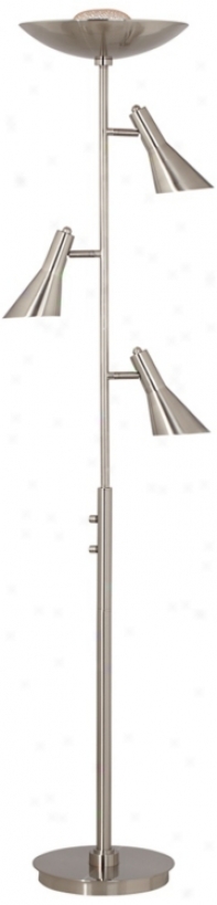 Possini Euro Design 4-in-1 Torchiere Floor Lamp (t5629)