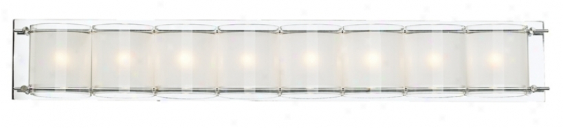 Possini Euro Design Glass Bands 30 1/2" Wide Bath Light (77802)