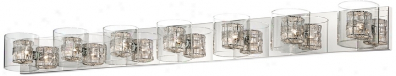 Possini Euro Wrapped Wire 56" Wide Batthroom Light (v5716)