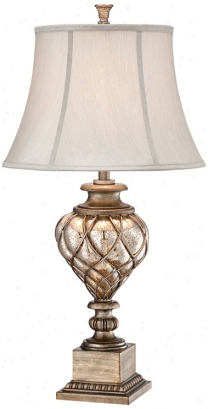 Possini Olde Silver Led Night Light Table Lamp (x1247)