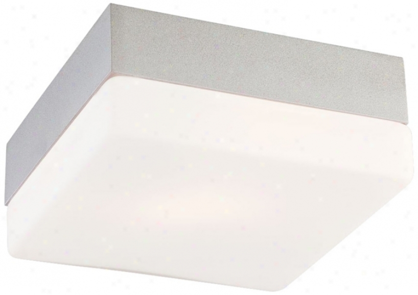 Quad Mini 5 1/4" Wide Metallic Gray Ceiling Light (x0626)