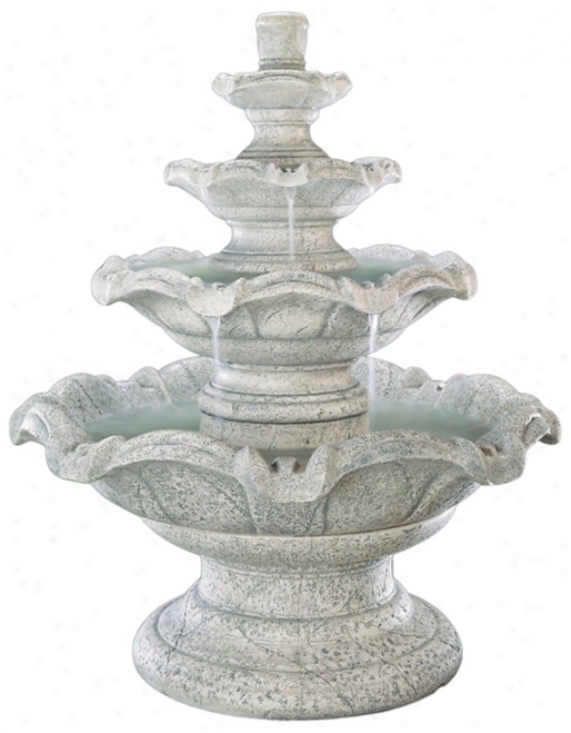 Quattro Classic Row Outdoor Fountain (95887)