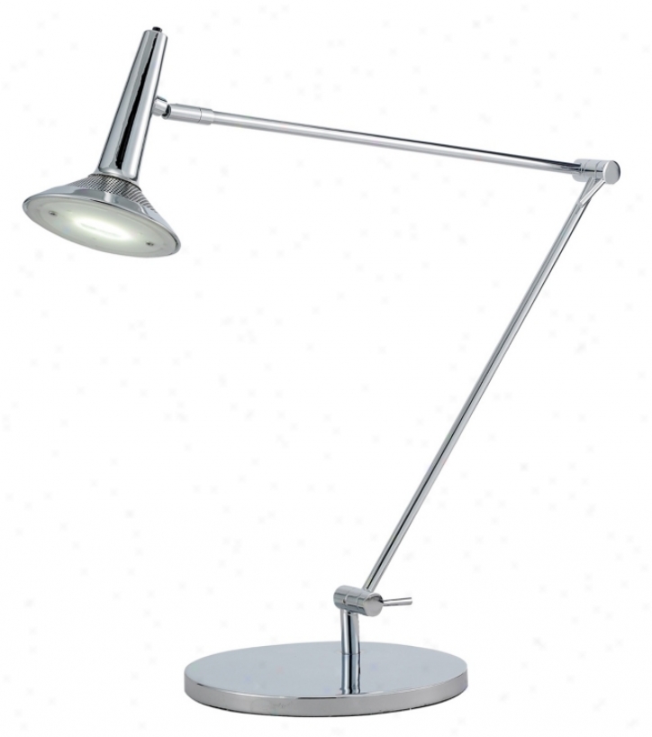 Radar Chrome Adjustable Led Desi Lamp (m127)