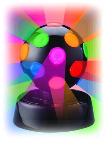 Rotating Multicolor 4" Disco Ball (k2973)