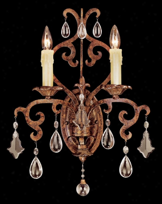 Savoy House ForgedI ron 2-light Wall Sconce (k1011)