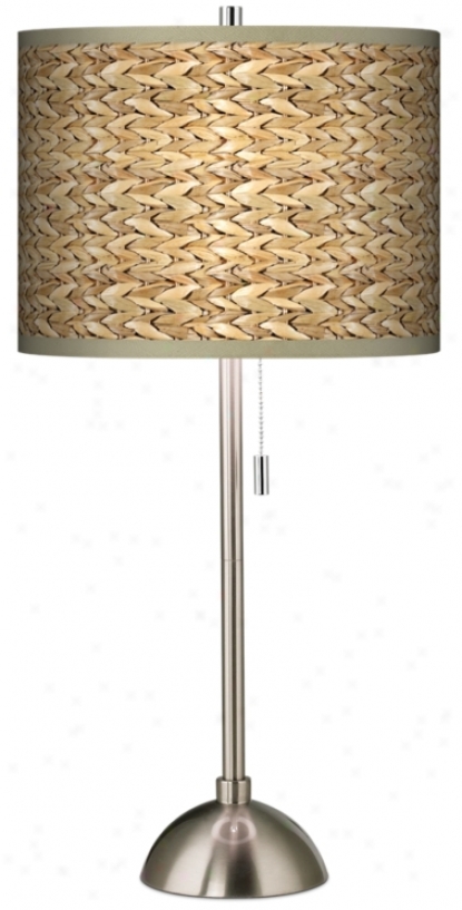Seagdass Giclee Shade Table Lamp (60757-n1665)