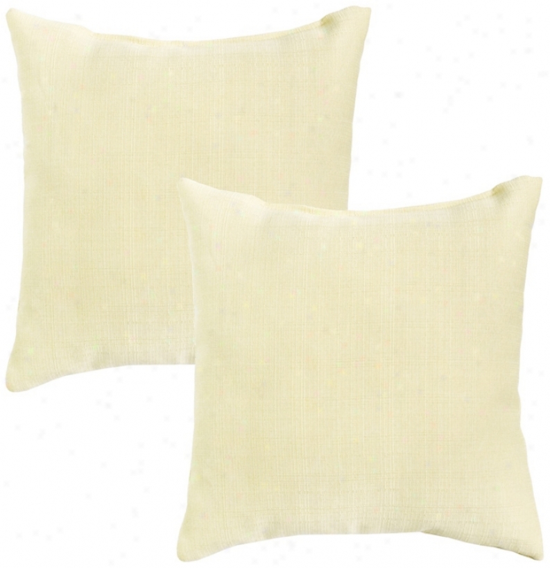 Set Of 2 Imbrown Outdoor Accent Pillows (w6234)