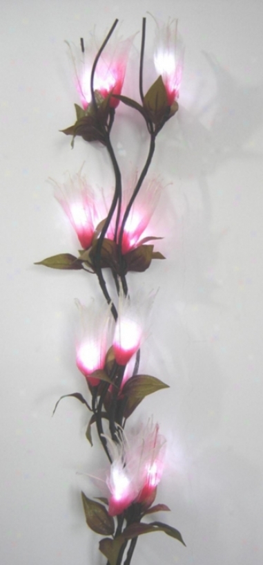 Set Of 3 Lotus Section Led Accent Lights (p6316)