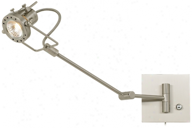 Singl eSpotlight Plug-in Steel Swing Arm Wall Lamp (m2822)