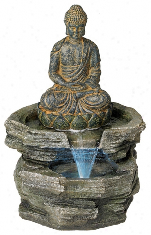 Sitting Buddha Fountain (46100)