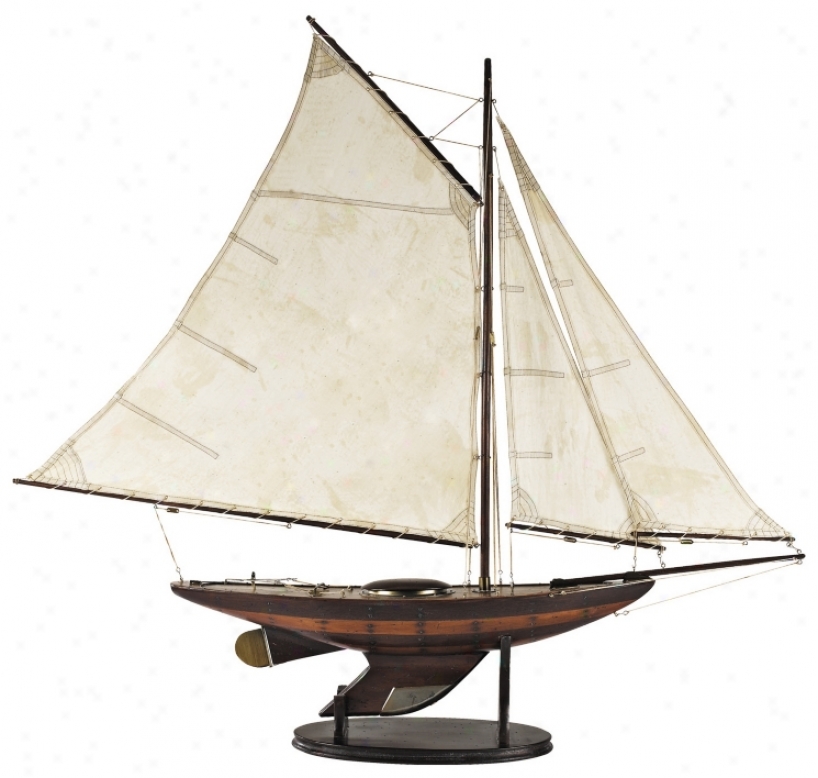 Small Ironsides Replica-model Yacht (f8723)