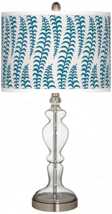 Stacy Garcia Fancy Fern Peacock Apothecary Table Lamp (w9862y7353)