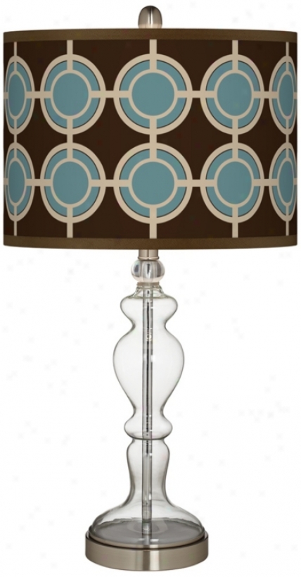 Stacy Garcia Porthole Apothecary Clear Glass Table Lamp (w9862-y7296)
