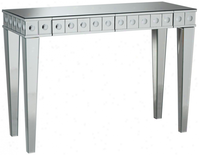Stella 2-drawer Mirror Sofa Table (w8172)
