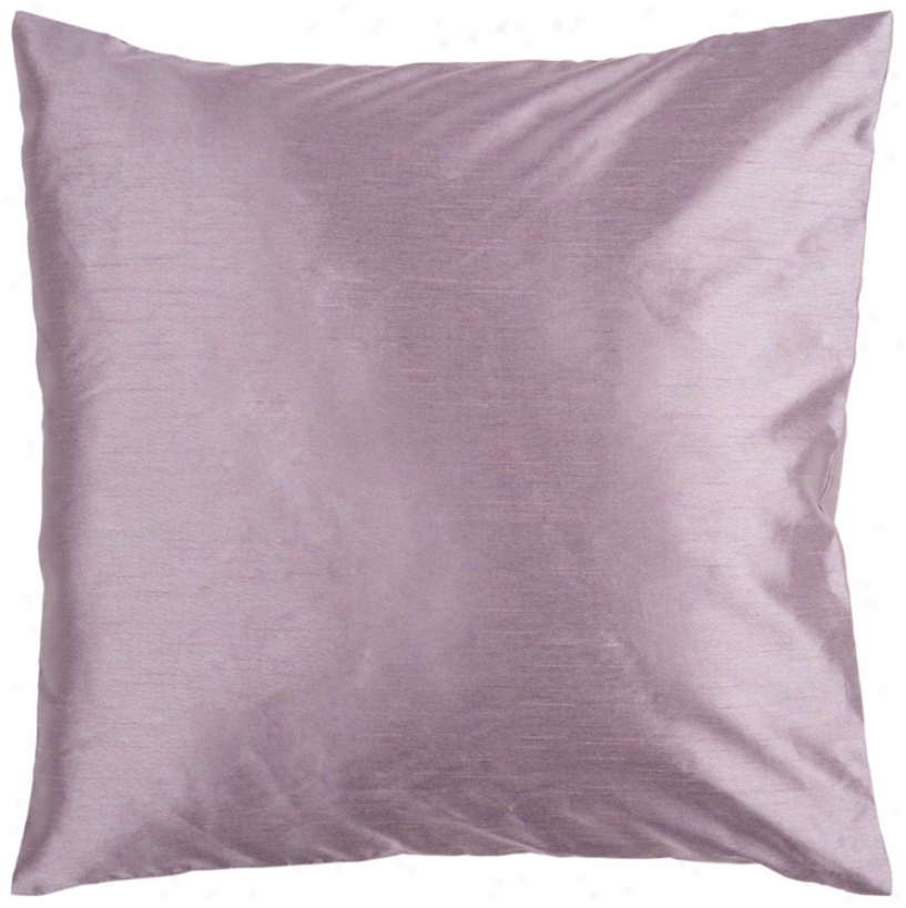 Surya 18" Square Lavender Throw Pillow (v2964)