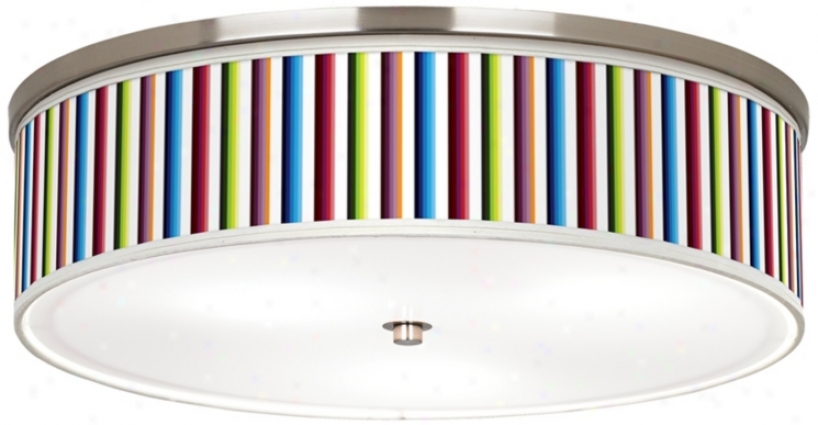Technocolors Energy Efficient 20 1/4" Wide Ceiling Light (j9213-p7718)
