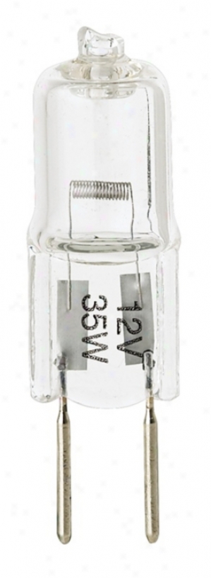 Tesler 35 Watt Halogen G6 Bi-pin Low Voltage Light Bulb (02172)