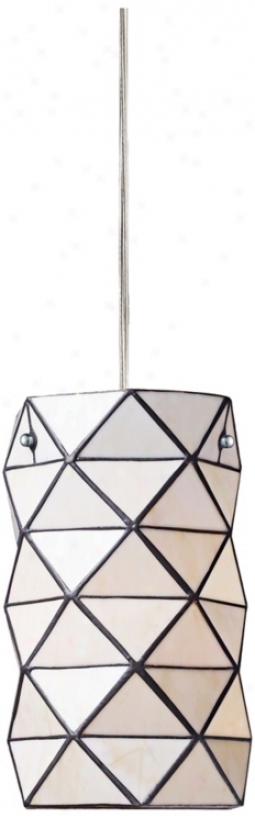 Tetra Collection Tiffany Style 7" Wide Pendant Chandelier (m6149)