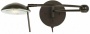 Contour Warm Bronze Plug-in Swing Arm Wall Lamp (p5391)