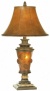 Glacier Mountain Pinecone Glow Darkness Light Table Lamp (61973)