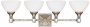 Palazzo 32 3/5" Spacious Silver And Gold Leaf Vanity Loght (x0260)