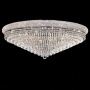Primo Royal Cut Crystal 42" Wide Chrome Ceiling Light (y3820)