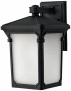 Sfratford Collection Black 16" High Outdoor Wall Light (k0717)