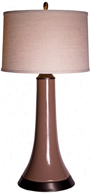 Thumprinta Frangelica Eagle Brown Table Lamp (x2148)