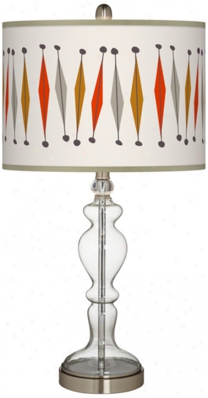 Tremble Giclee Apothecary Clea Glass Table Lamp (w9862-y7323)