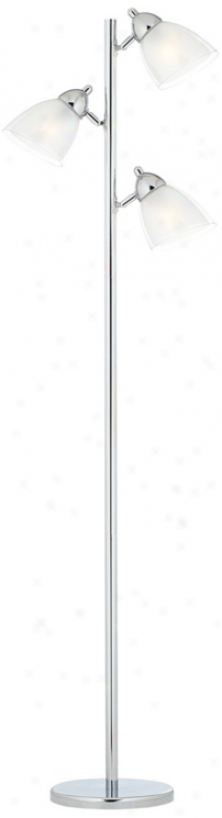 Triplicity ChromeF inish 3-light Adjustable Floor Lamp (u7383)