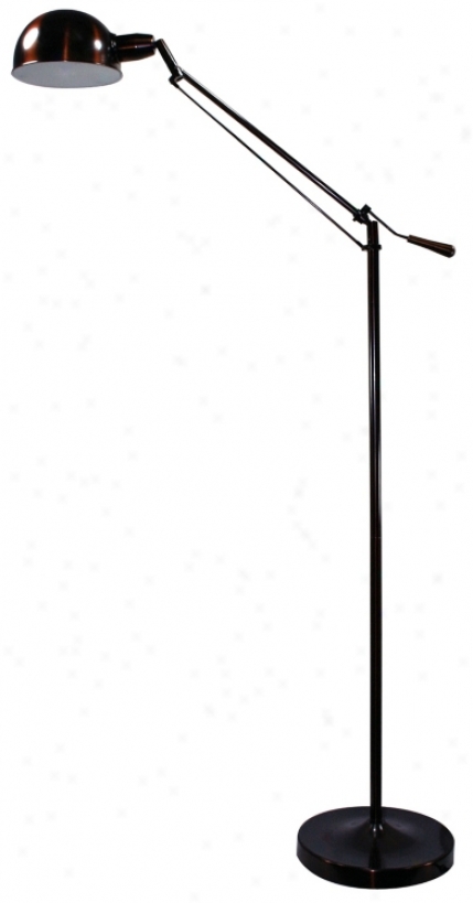 Verilux Brookfield Aged Bronze Finish Floor Lamp (g1701)