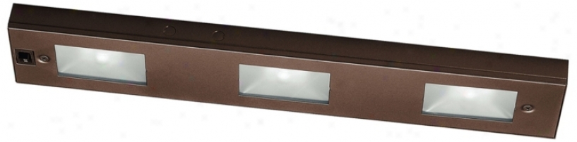 Wac Bronze Xenon 18" Wide Under Cabinet Light Bar (m6797)