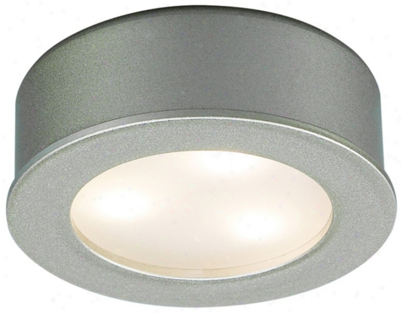 Wac Ledme Brushed Nickel Led Under Cabinet Button Light (k5334)