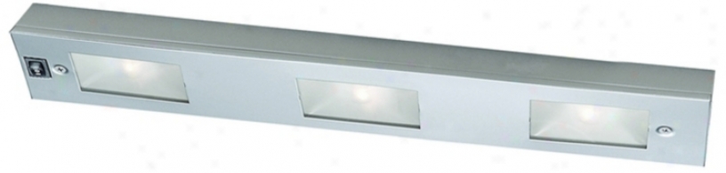 Wac Satin Nickel 18" Wide Under Cabinet Light Bar (m6801)