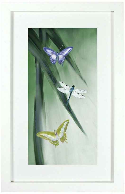 Walt Disney Fantasia 2000 Butterflies 2 Framed Wall Art (j5196)