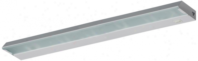 White 18" Wide Dimmable Led Uneer Cabinet Task Light (p3294)