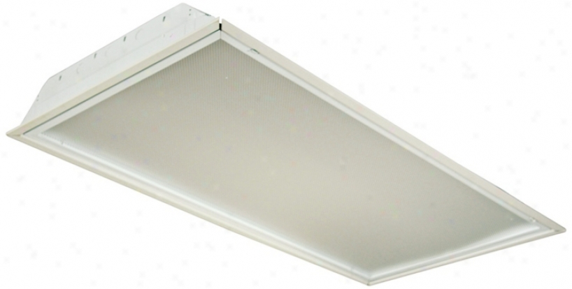 White Finish 48" Wide Ceiling Light Fixture (60164)
