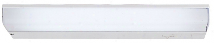 Whlte Finish Attested by Cabinet Fluorescent (92590)