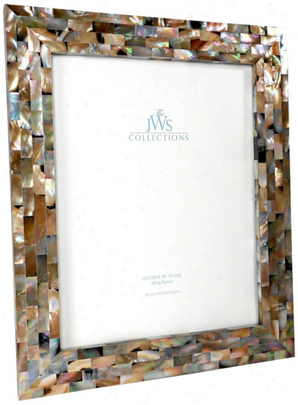 Wing Oyster Lyre 8x10 Picture Frame (w4944)