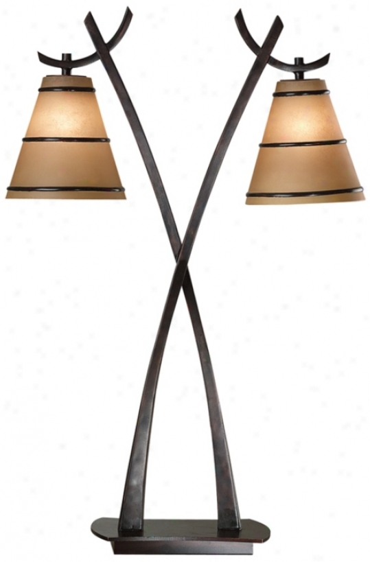 Wright 2-light Table Lamp (n5702)