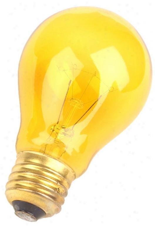 Yellow 25 Watt Party Light Bulb (77506)