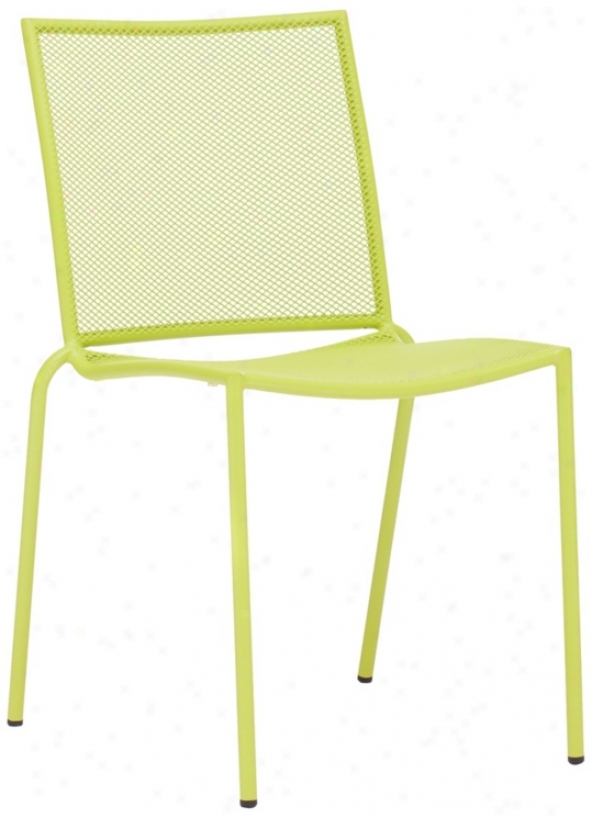 Zuo Refuse Outdoor Lime Green Bay Chair (y8963)