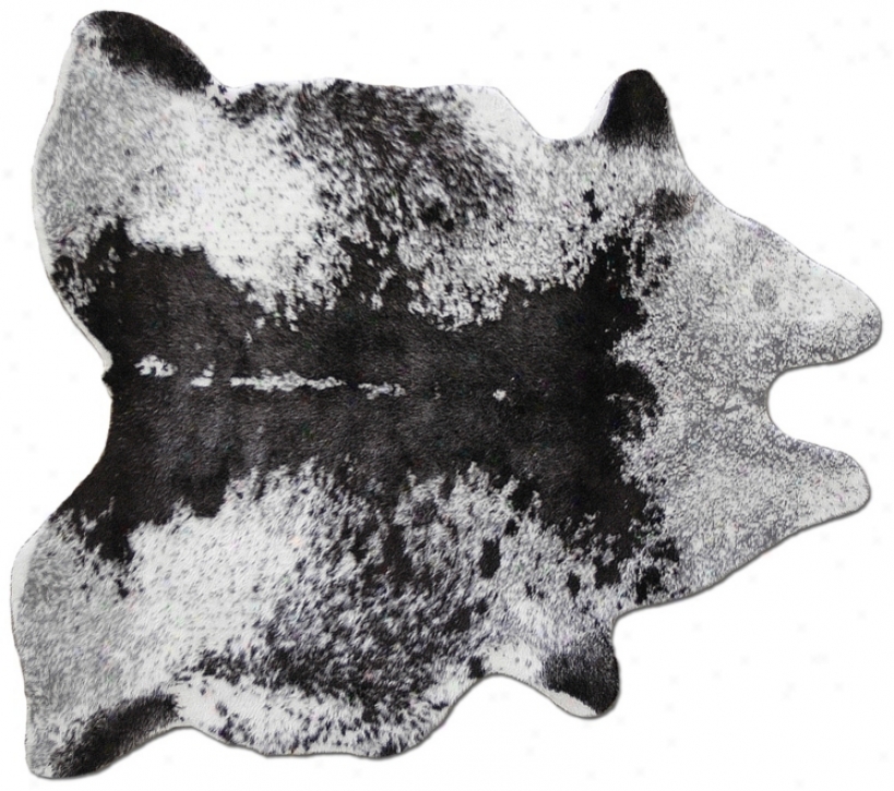 Arizona Gc-03 Ivory-charcoal 6'2"x8' Area Rug (v9100)